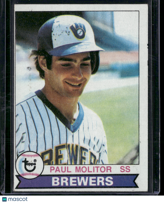 1979 Topps PAUL MOLITOR #24 Surface Dimple (EX)