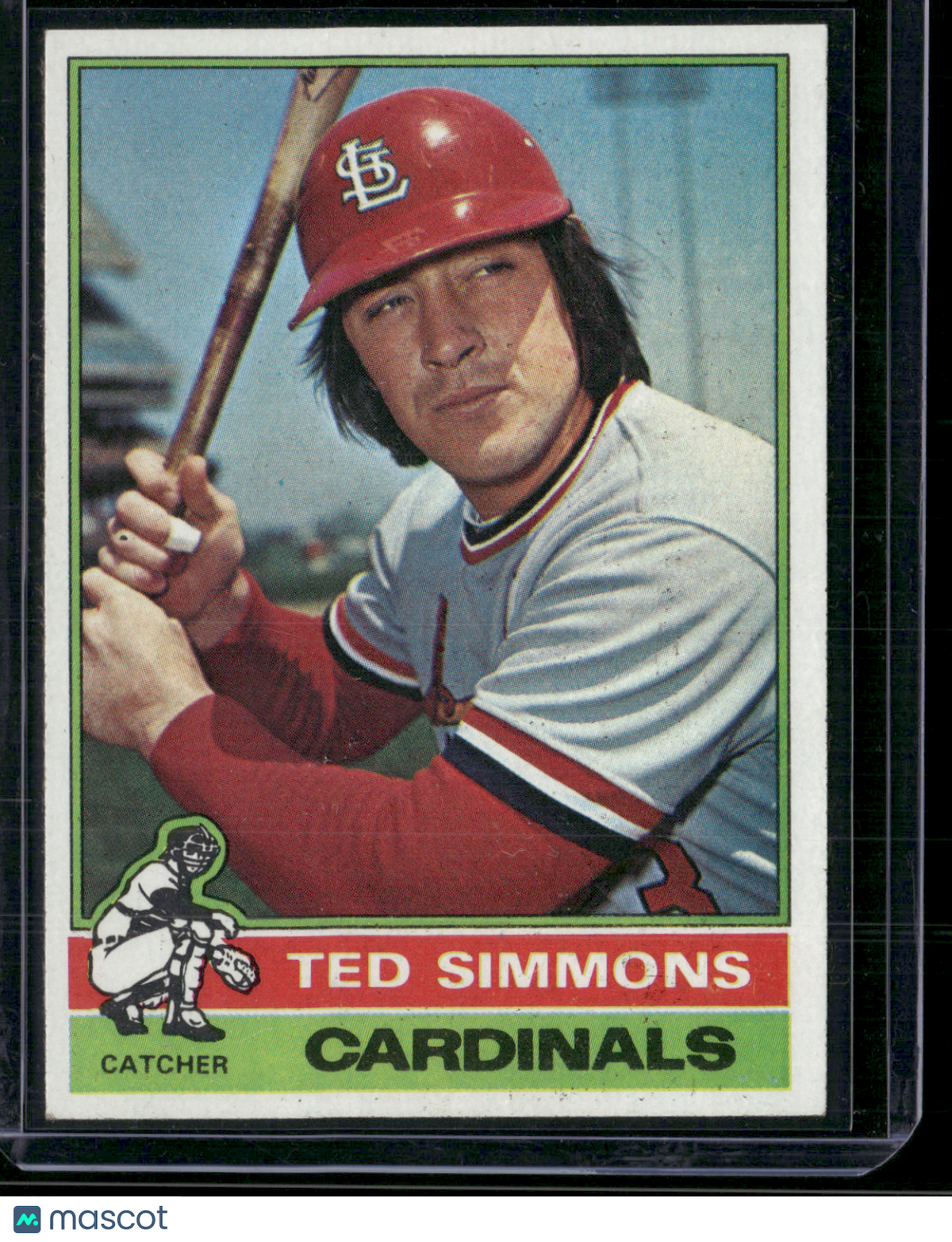 1976 Topps TED SIMMONS #290 (EX-EX/MT)