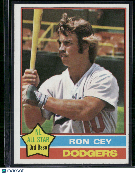 1976 Topps RON CEY #370 Rough Edge Cut (EX)