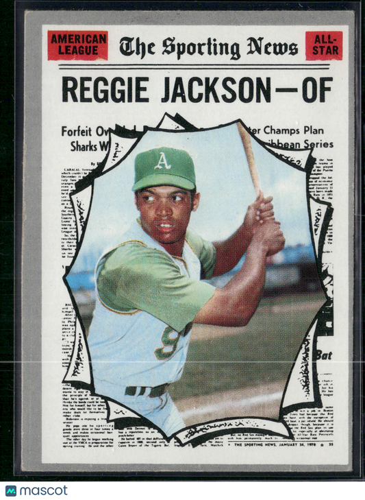 1970 Topps REGGIE JACKSON #459 All Star Slight Edge Chip (VG/EX-EX)