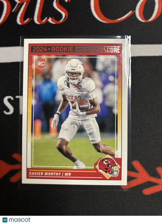 2024 Score XAVIER WORTHY RC #324