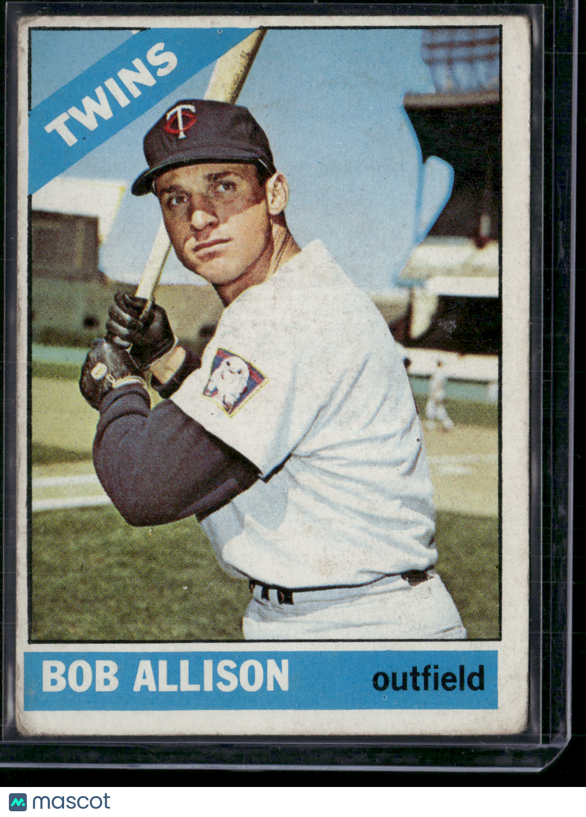 1966 Topps BOB ALLISON #345 (VG-VG/EX)