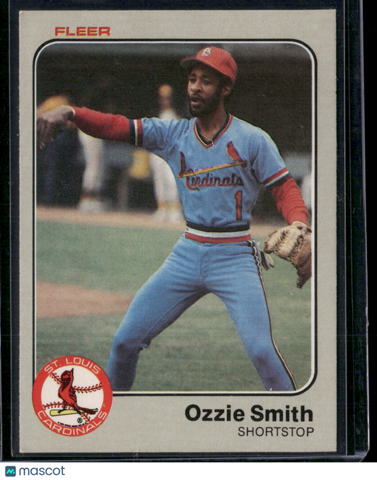 1983 Fleer OZZIE SMITH #22 (EX/MT)