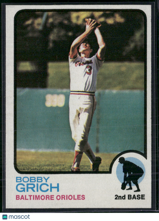 1973 Topps BOBBY GRICH #418 (EX/MT-NM)