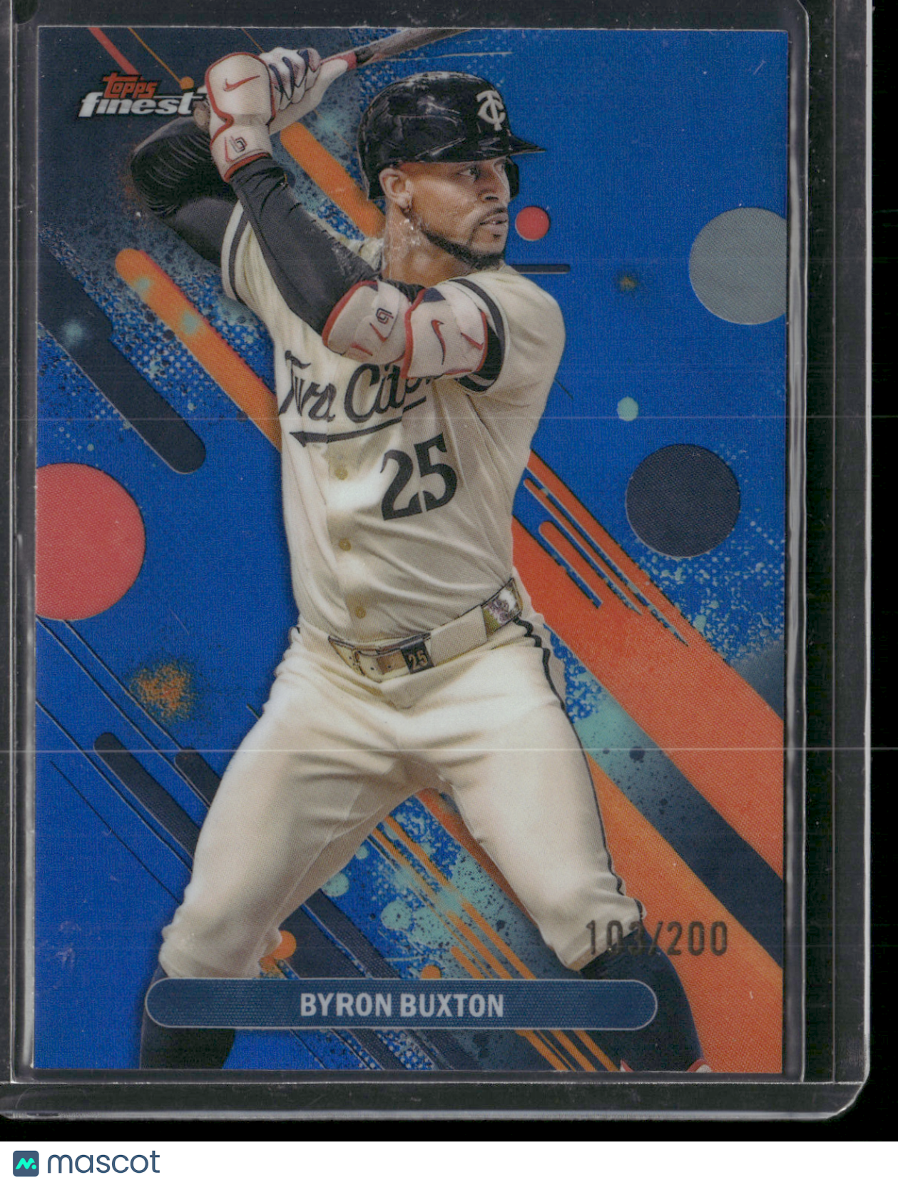 2025 Topps Finest BYRON BUXTON #91 Common 103/200