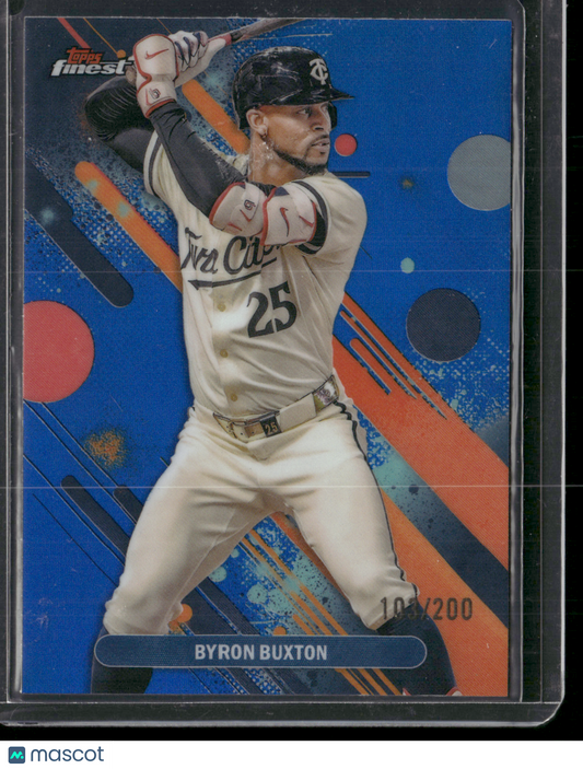 2025 Topps Finest BYRON BUXTON #91 Common 103/200