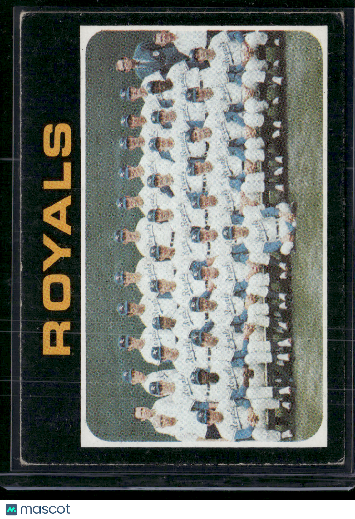 1971 Topps KANSAS CITY ROYALS #742 (VG/EX)