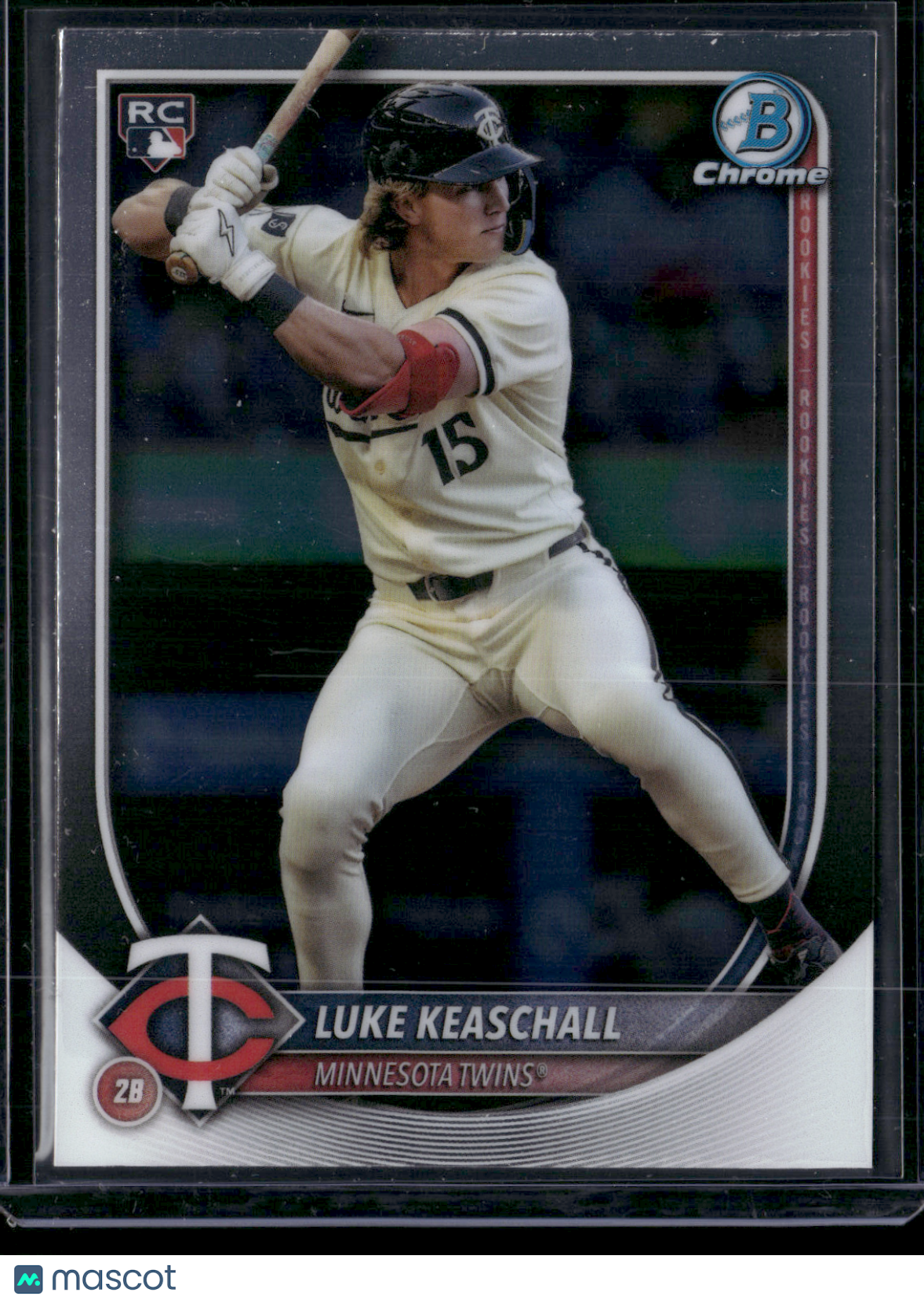 2025 Chrome LUKE KEASCHALL #61 Rookie RC (NM)