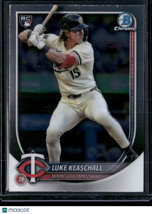 2025 Chrome LUKE KEASCHALL #61 Rookie RC (NM)