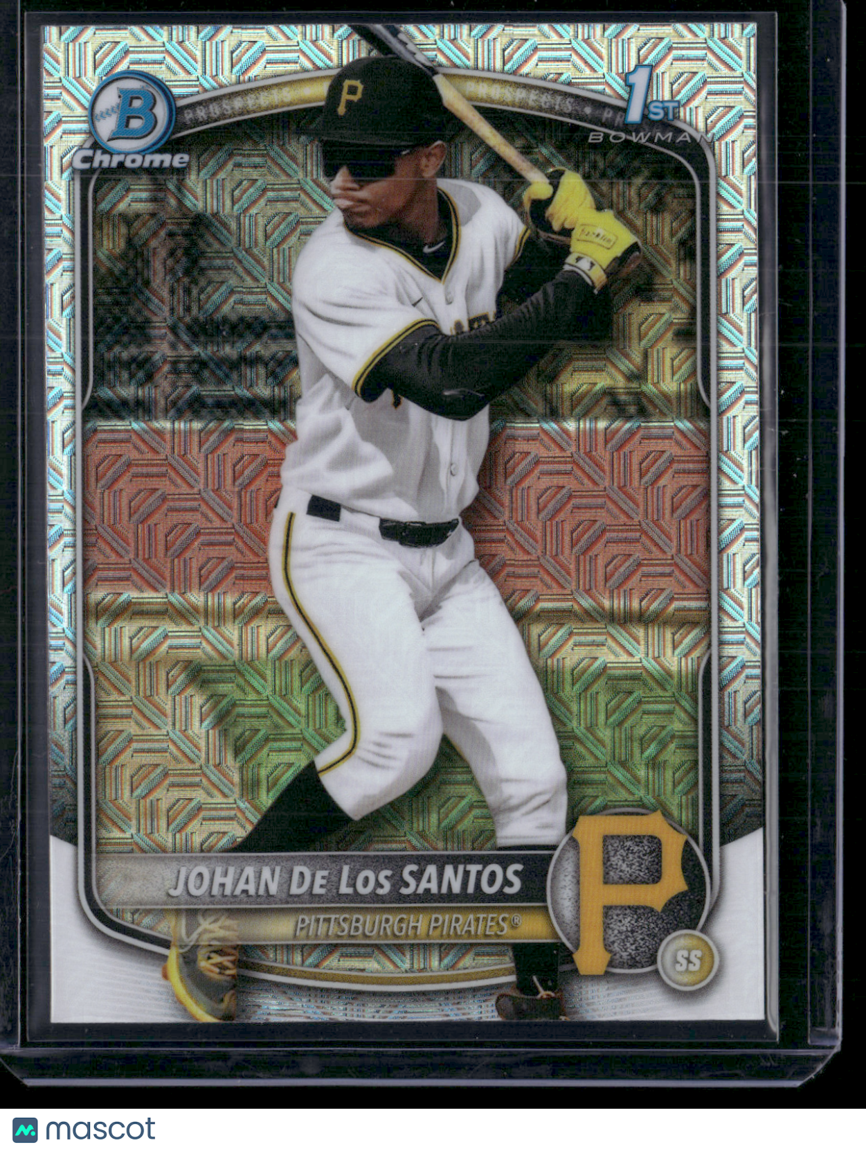 2025 Bowman Chrome JOHAN DE LOS SANTOS #BCP-163 Mega 1st Bowman