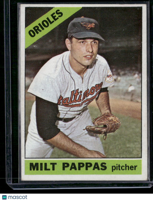 1966 Topps MILT PAPAS #105 (VG)