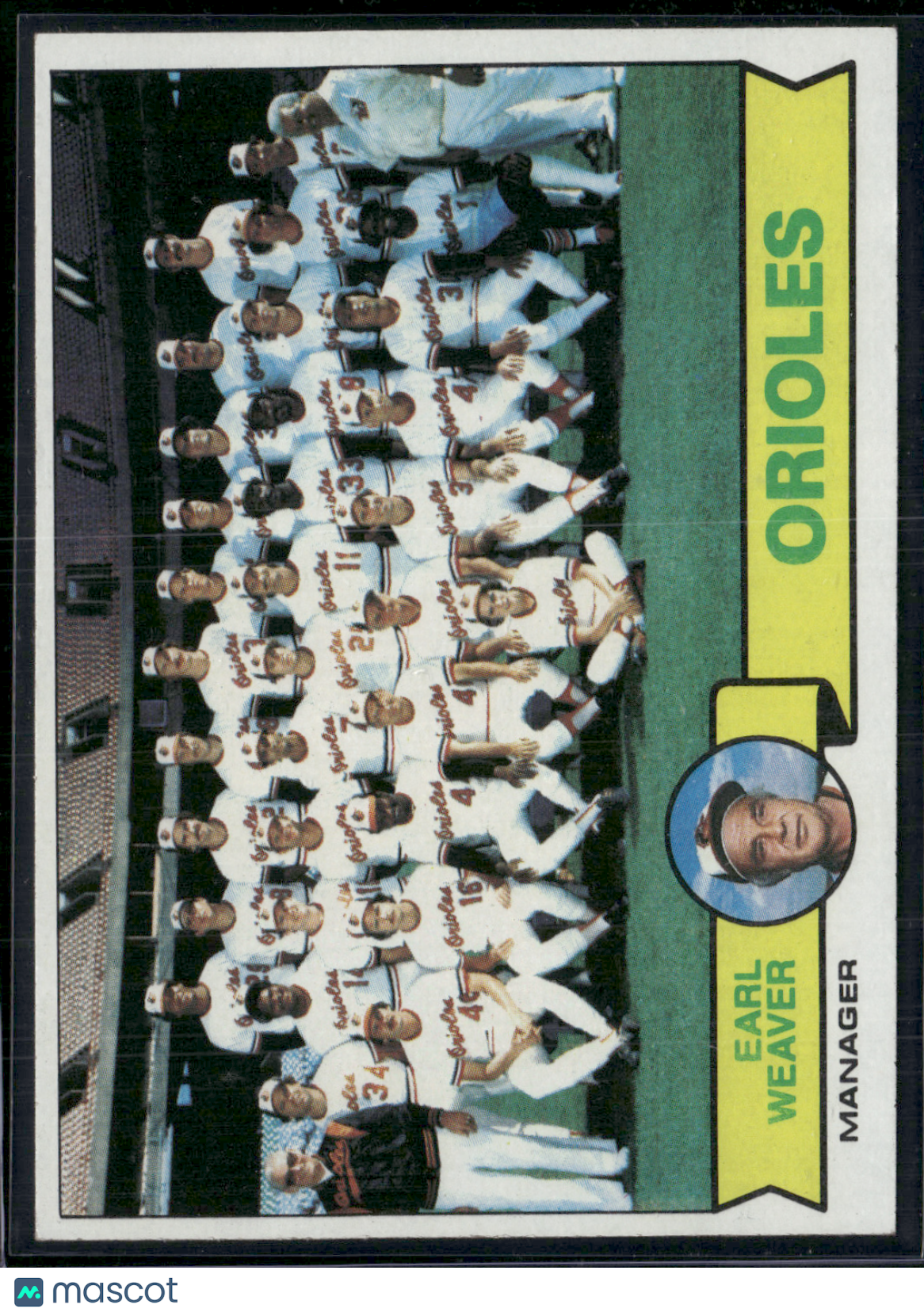 1979 Topps BALTIMORE ORIOLES #689 (EX/MT)