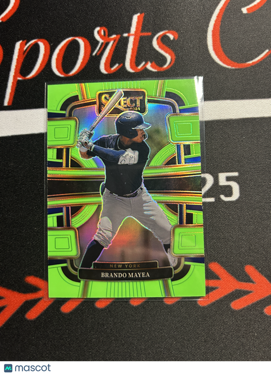 2024 Select Baseball BRANDO MAYEA #64 Concourse Green Prizm 4/49