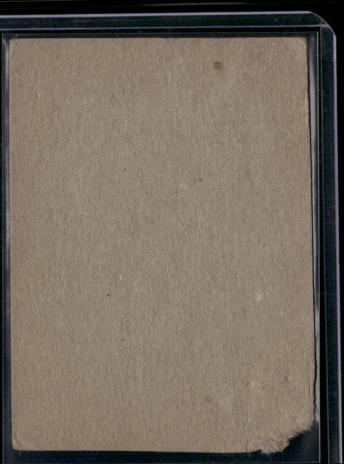 1961 Cereal Box DON DRYSDALE #160 Hand Cut Corner Missing Wrinkling (Poor)