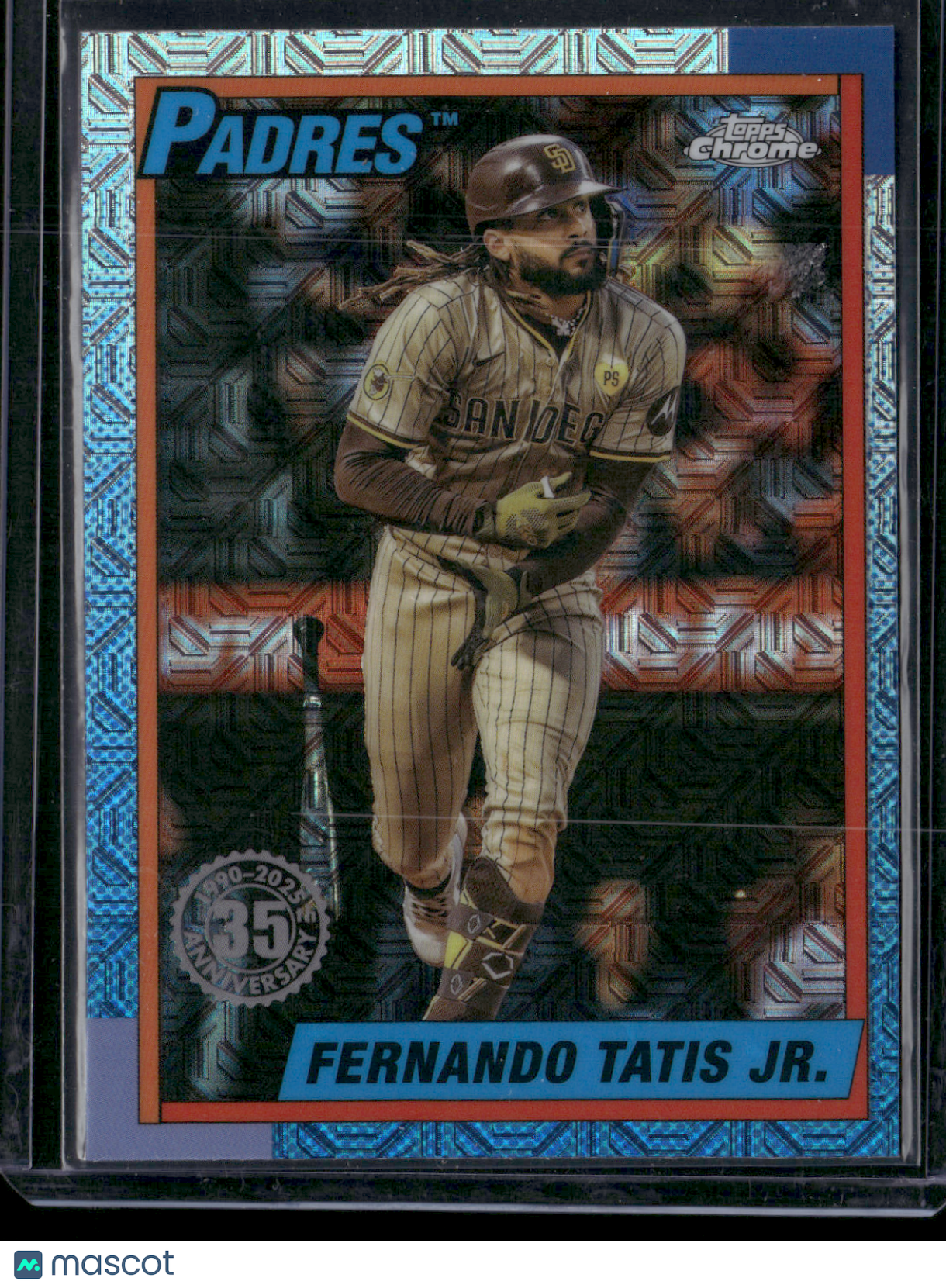 2025 Topps Series 1 FERNANDO TATIS JR #T90C-12 Mojo Refractor