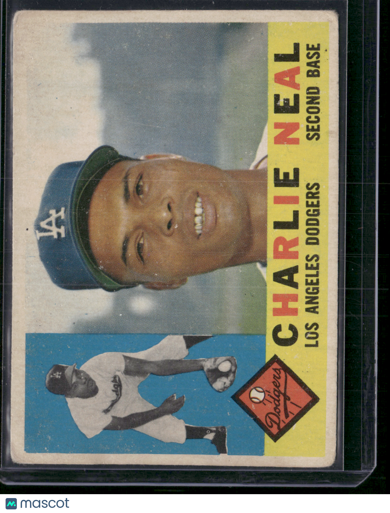 1960 Topps CHARLIE NEAL #155 (Good-VG)