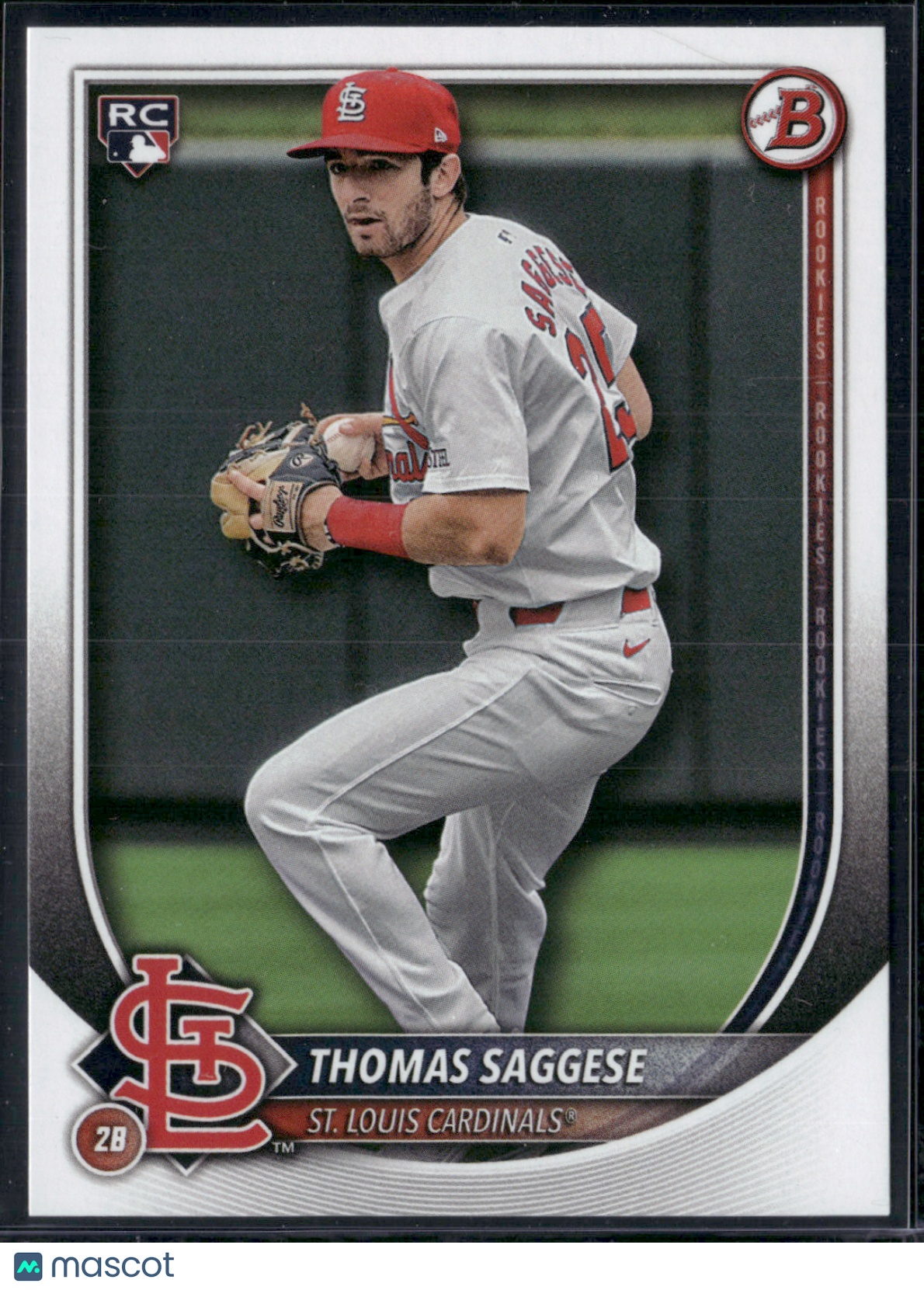 2025 Bowman THOMAS SAGGESE Rookie Card RC #57
