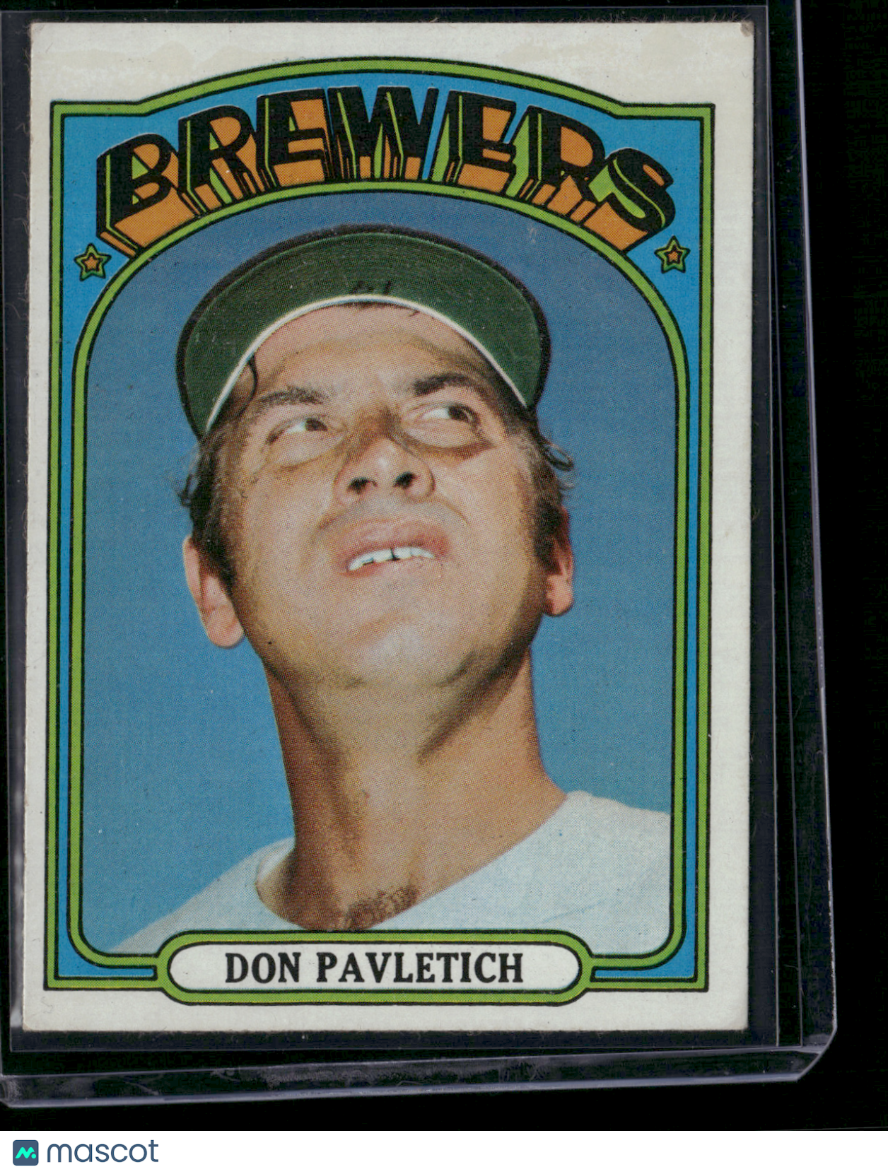 1972 Topps DON PAVLETICH #359 (Good - Staining)