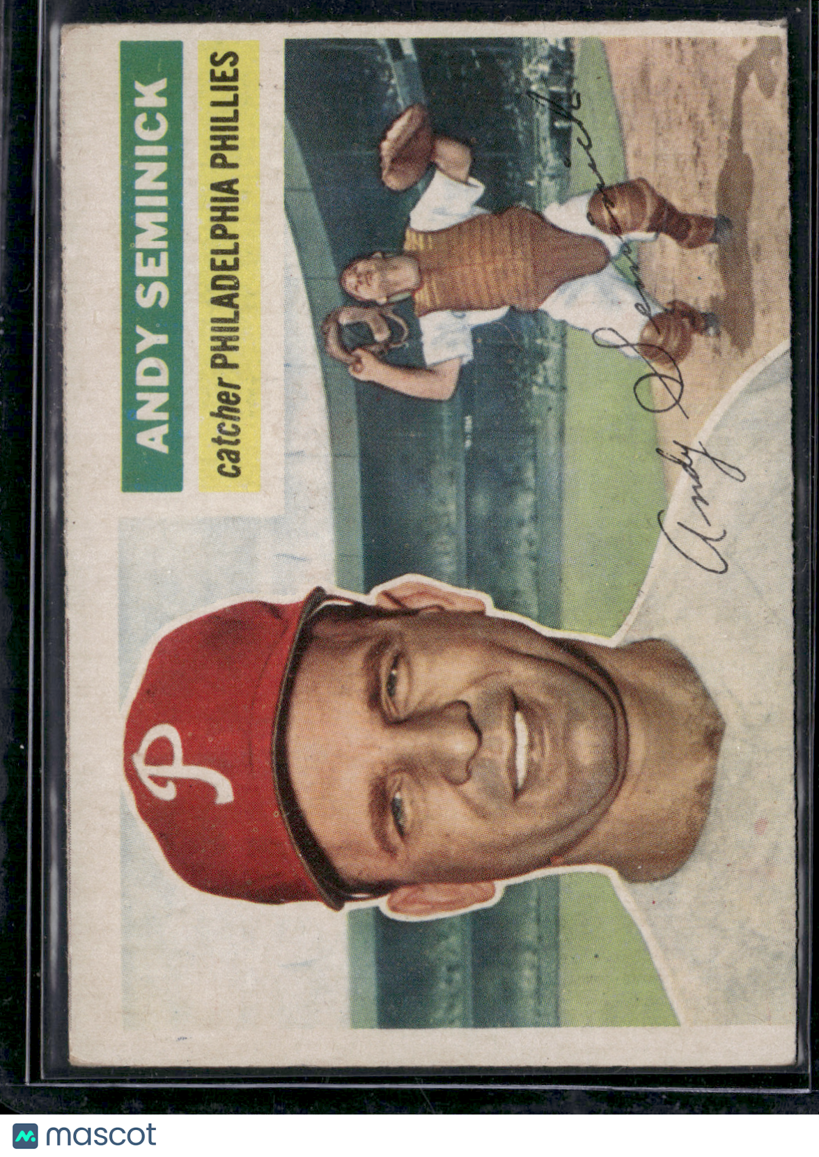 1956 Topps ANDY SEMINICK #296