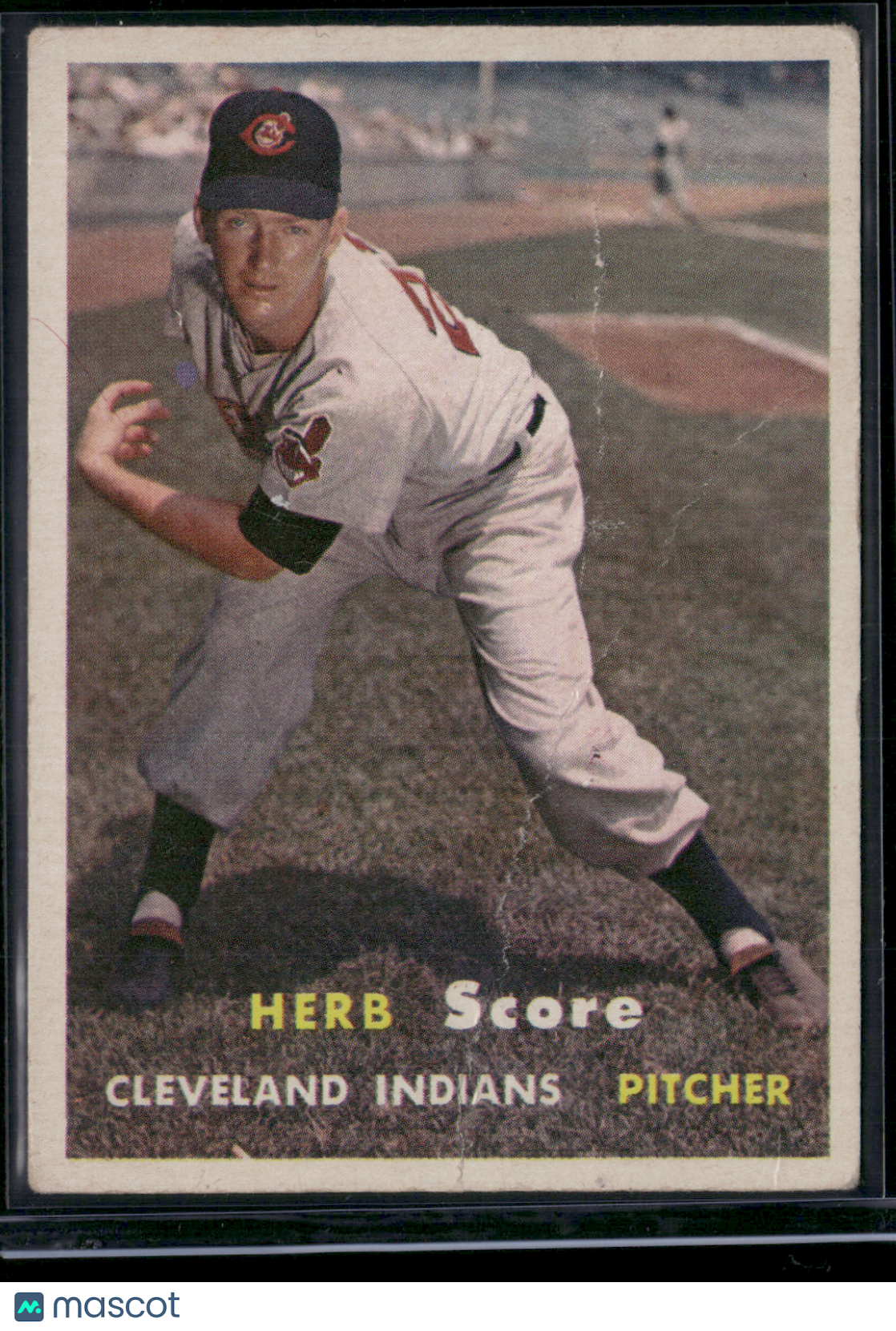 1957 Topps HERB SCORE #50