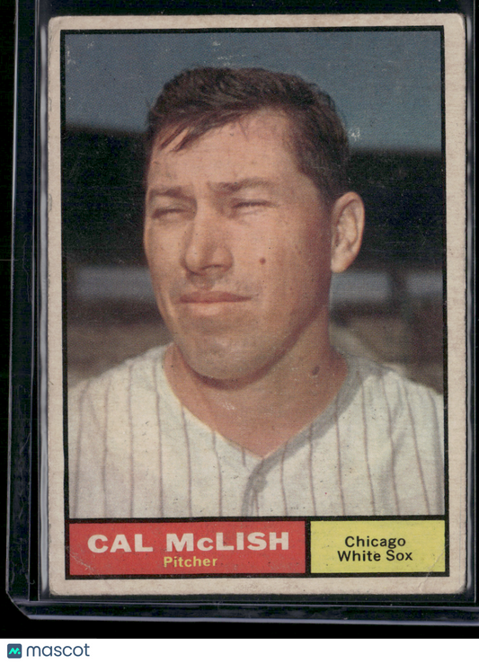 1961 Topps CAL MCLISH #157