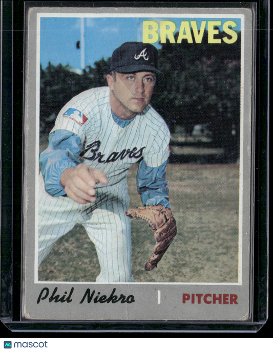 1970 Topps PHIL NIEKRO #160 Wrinkles (Good)
