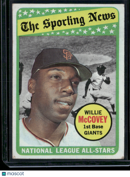 1969 Topps WILLIE MCCOVEY #416