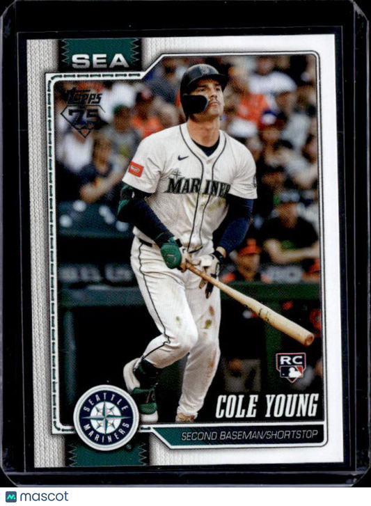 2026 Topps Series 1 COLE YOUNG #129 Rookie RC