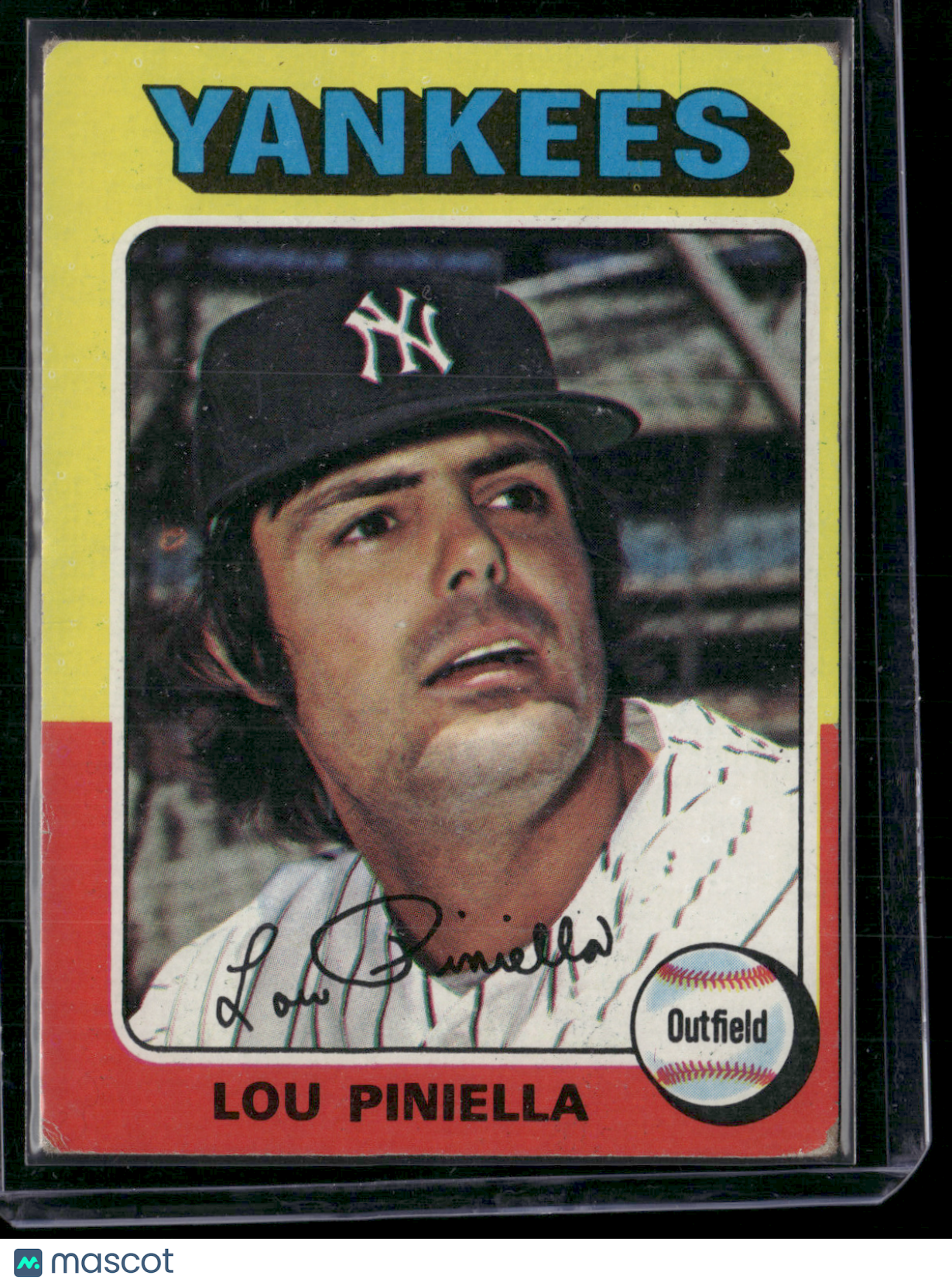 1975 Topps LOU PINIELLA #217 (VG-VG/EX)