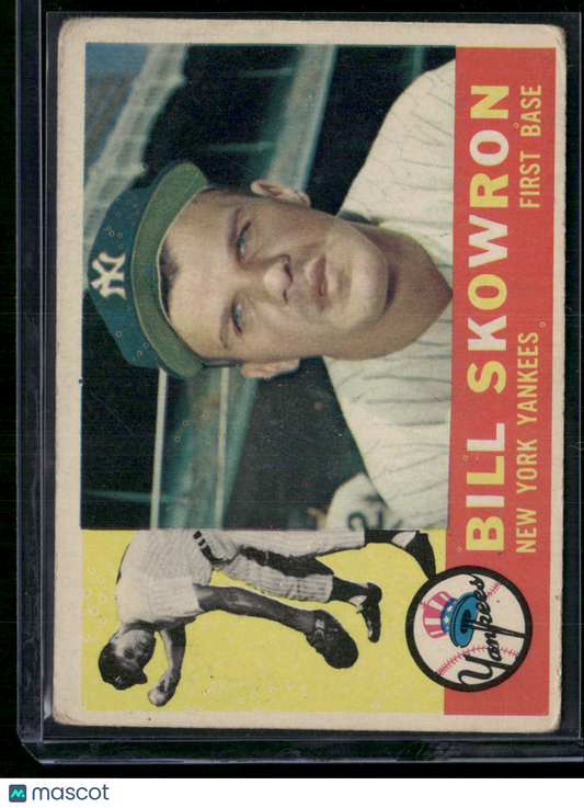 1960 Topps BILL "MOOSE" SKOWRON #370 (VG)