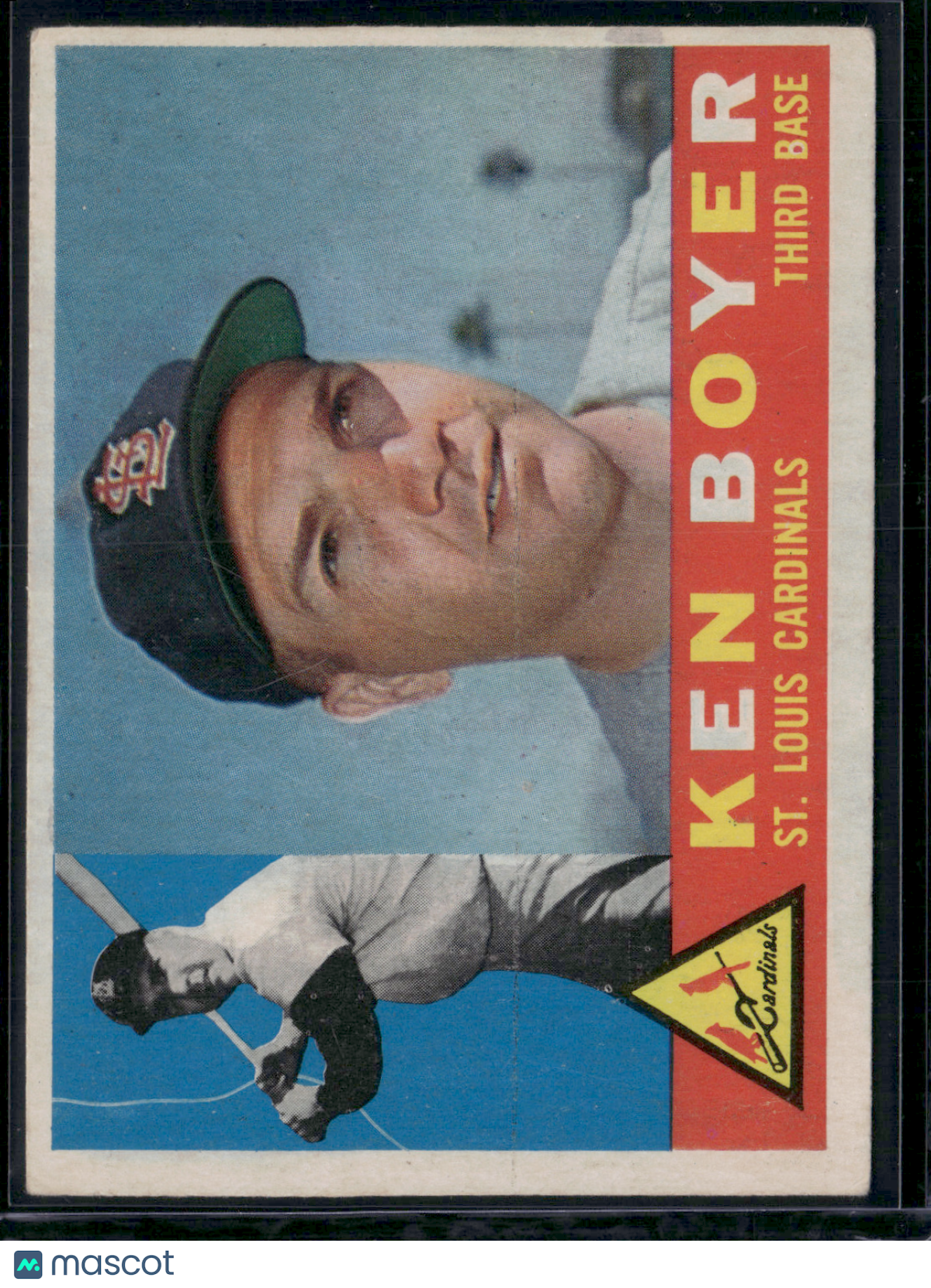 1960 Topps KEN BOYER #485