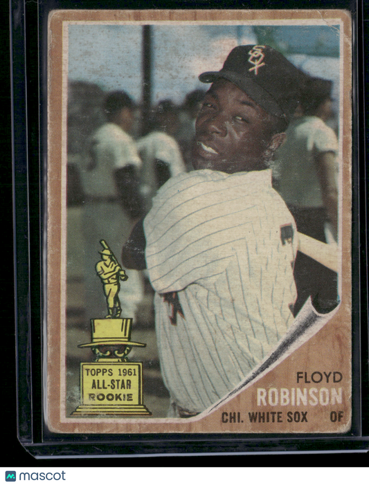 1962 Topps FLOYD ROBINSON #454 All Star Rookie Cup