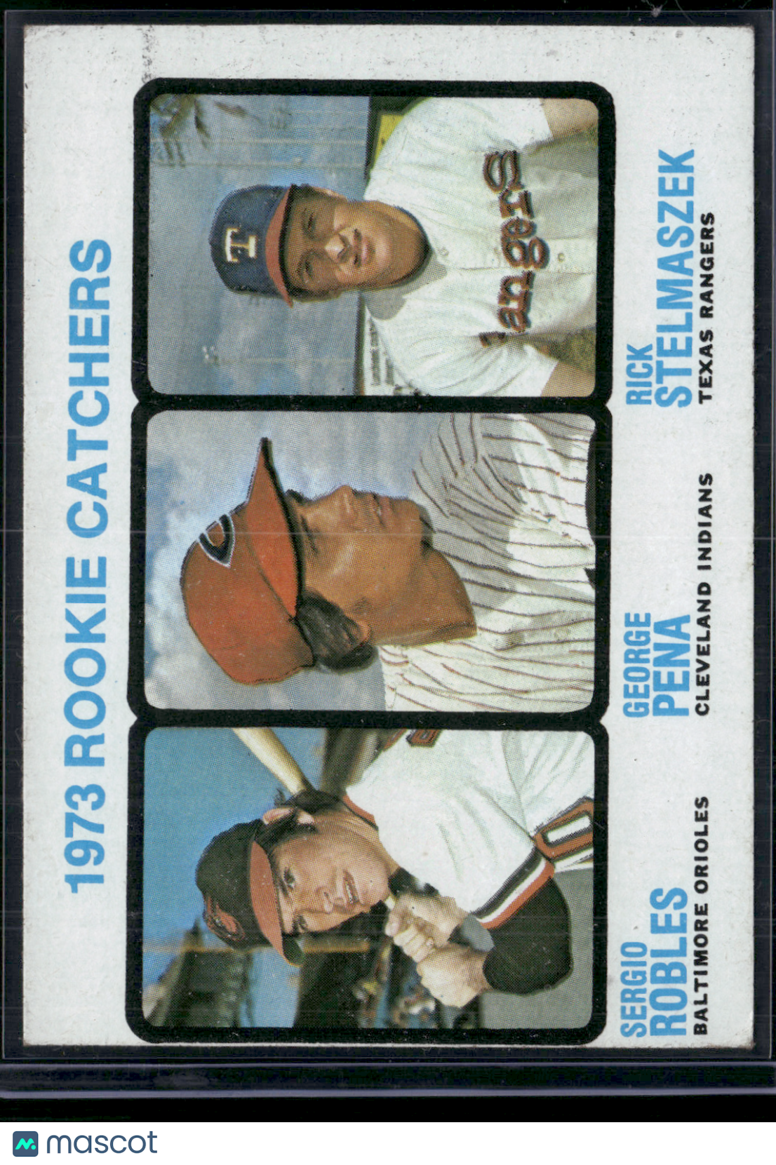 1973 Topps ROBLES/PENA/STELMASZEK #601 1973 Rookie Catchers (VG/EX)