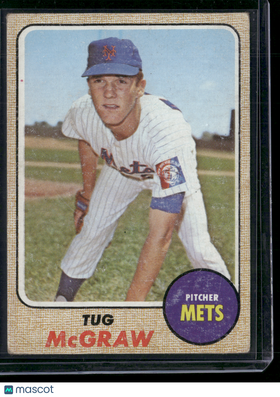 1968 Topps TUG MCGRAW #236 Toning (VG/EX)