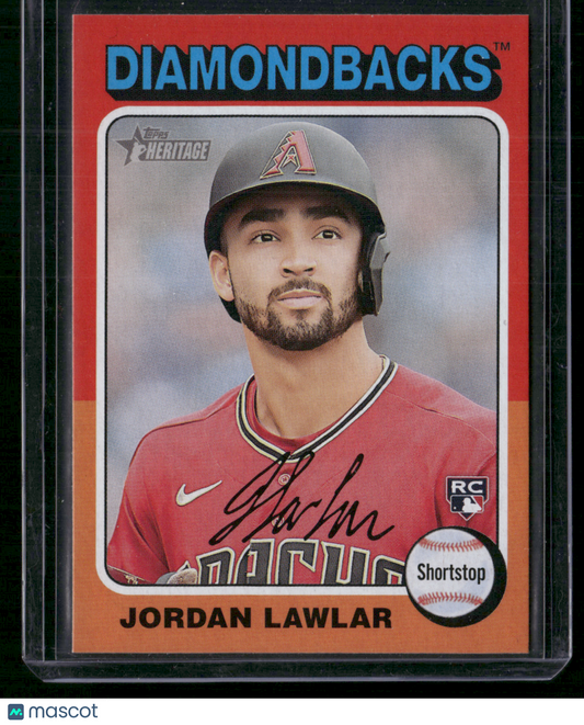 2024 Heritage JORDAN LAWLAR #429 Rookie