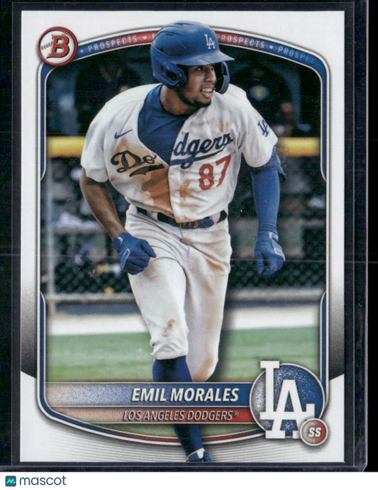 2025 Bowman EMIL MORALES #BP-127