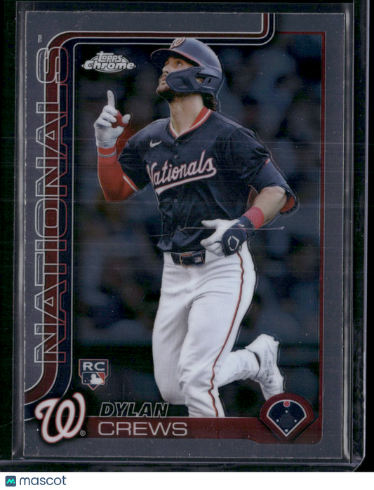 2025 Topps Chrome DYLAN CREWS #146 Rookie RC