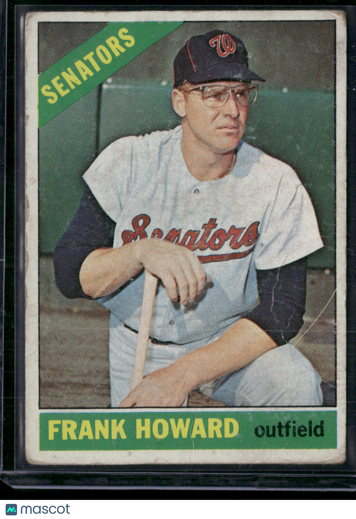 1966 Topps FRANK HOWARD #515 Wrinkles (VG)