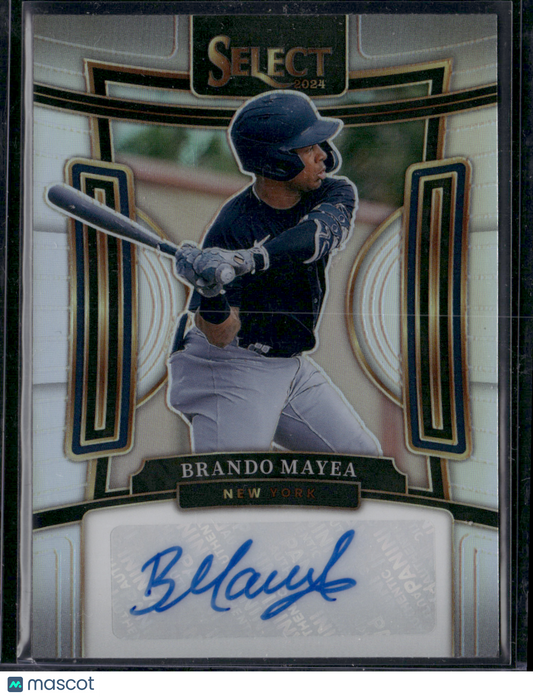 2024 Select BRANDO MAYEA #SIG-BM Silver Prizm Auto (NM)