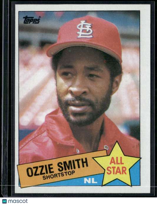 1985 Topps OZZIE SMITH #715 All Star (EX/MT-NM)