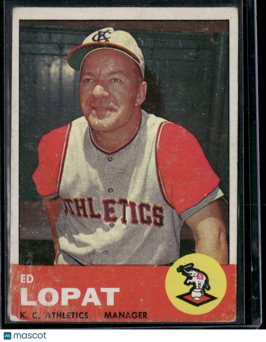 1963 Topps ED LOPAT #23
