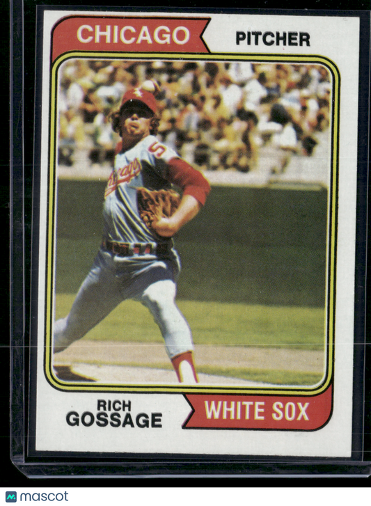 1974 Topps RICH GOSSAGE #542 Rookie RC (EX/MT)