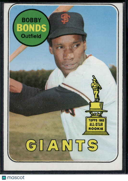 1969 Topps BOBBY BONDS #630 ALL STAR ROOKIE CUP