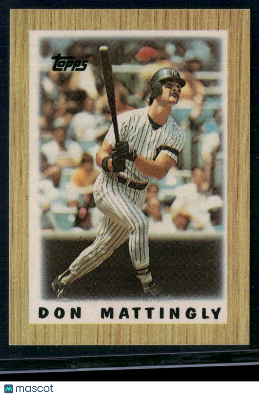 1987 Topps Mini DON MATTINGLY #65 (NM)