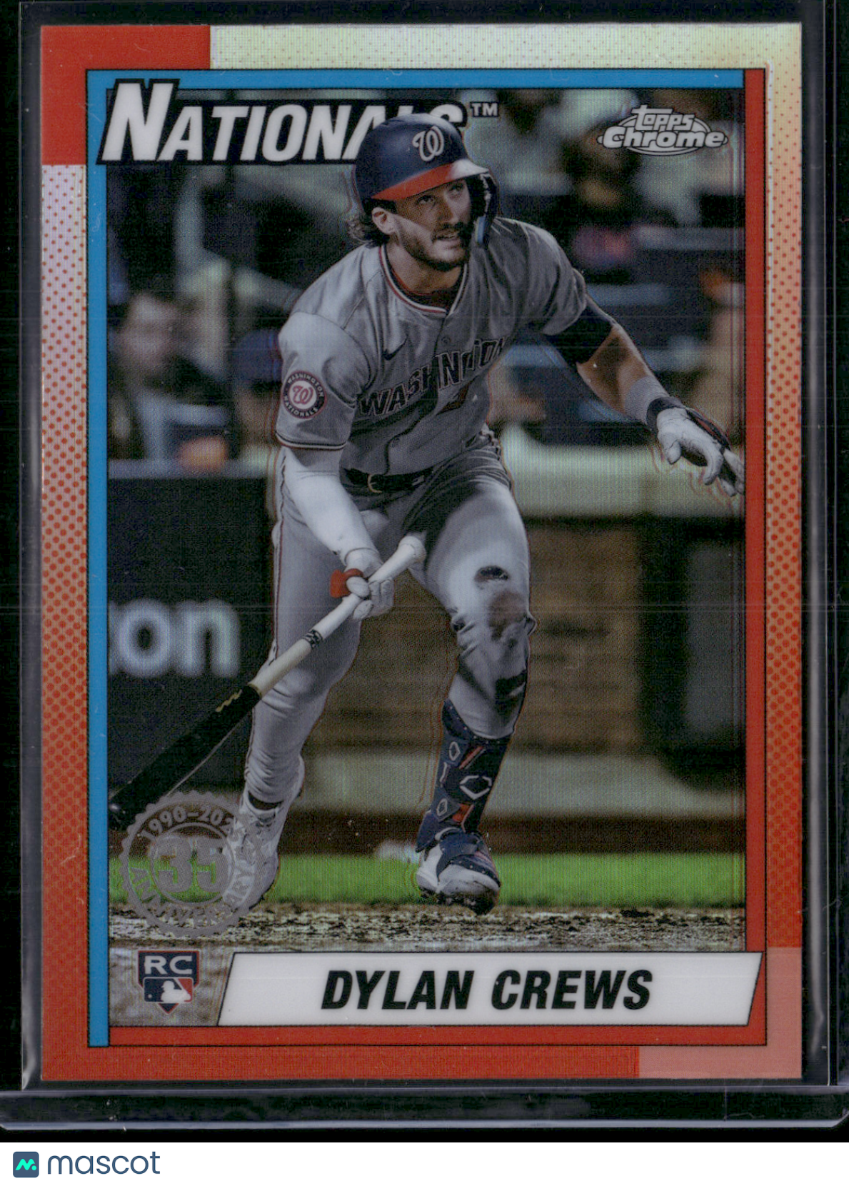2025 Topps Chrome DYLAN CREWS #90CB-16 90 Design Rookie RC