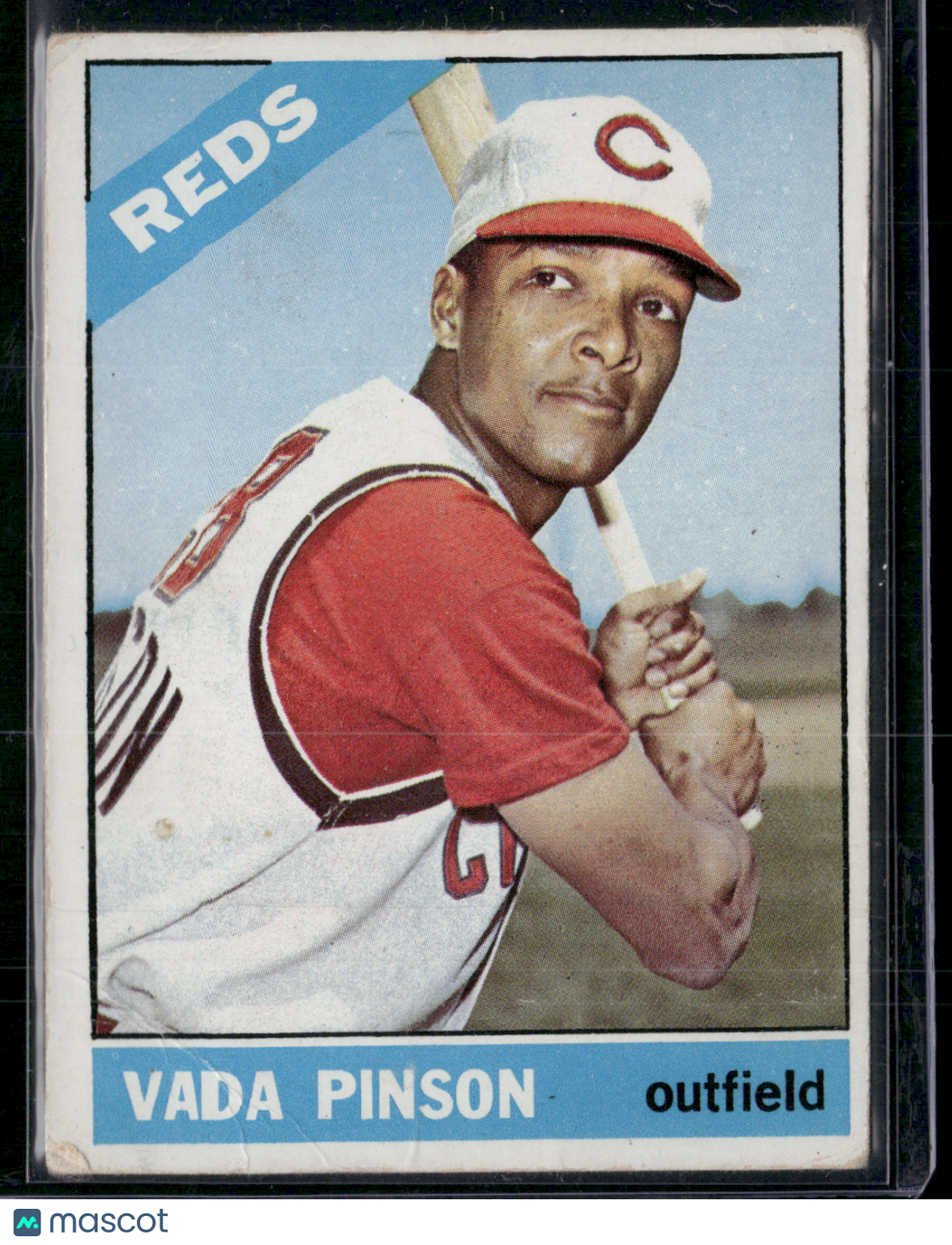 1966 Topps VADA PINSON #180