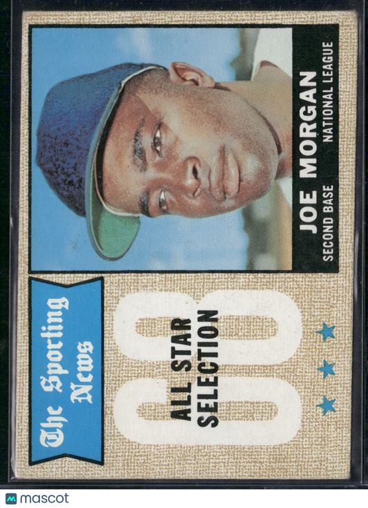 1968 Topps JOE MORGAN #364 NL ALL STAR