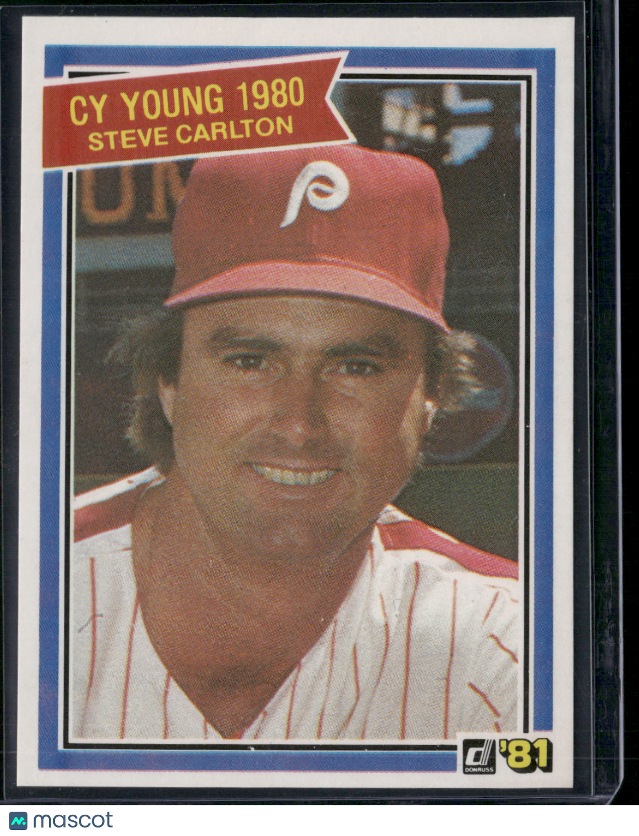 1981 Donruss STEVE CARLTON #481 CY Young (NM)