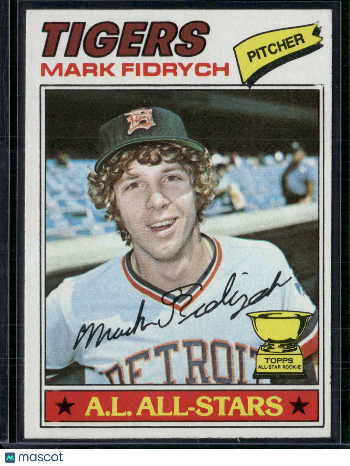 1977 Topps MARK FIDRYCH #265 Rookie Cup (EX/MT)