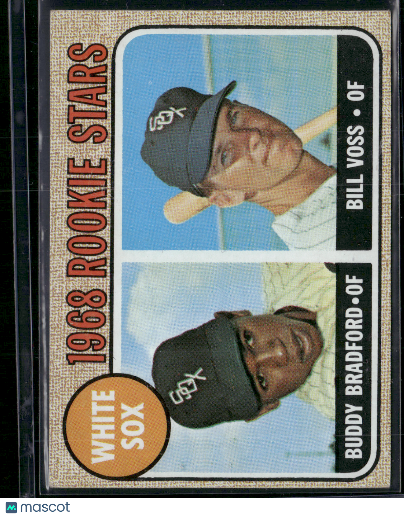 1968 Topps BUDDY BRADFORD/BILL VOSS #142 1968 White Sox Rookie Stars